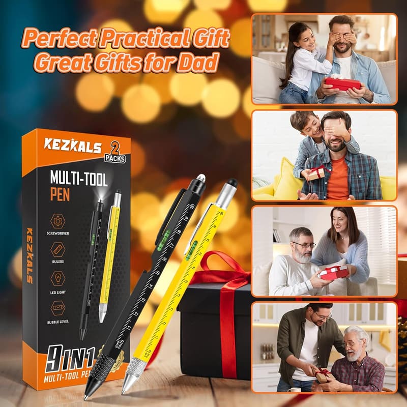 Father's Day Multitool Pen Set for Dad