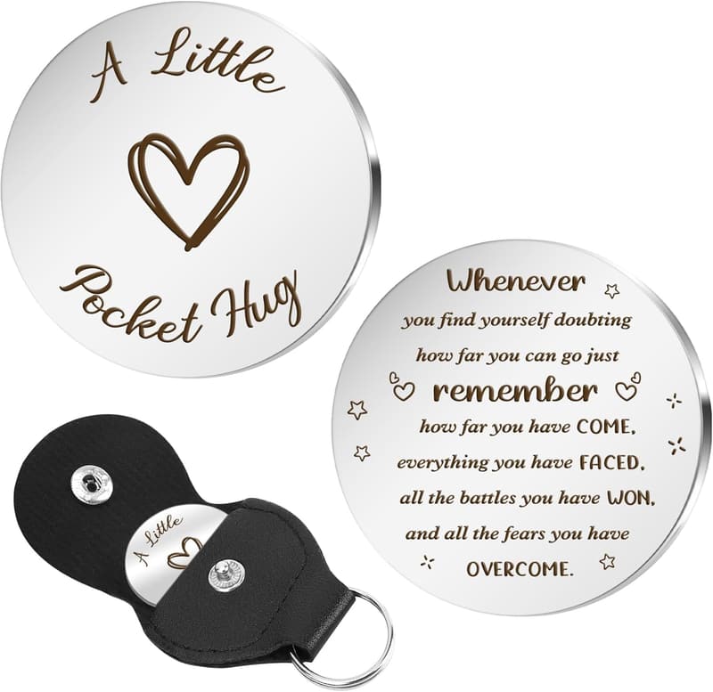 Valentine Pocket Hug Token for Couples