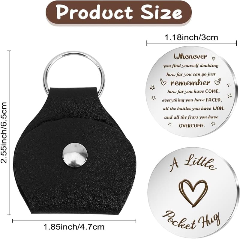 Valentine Pocket Hug Token for Couples