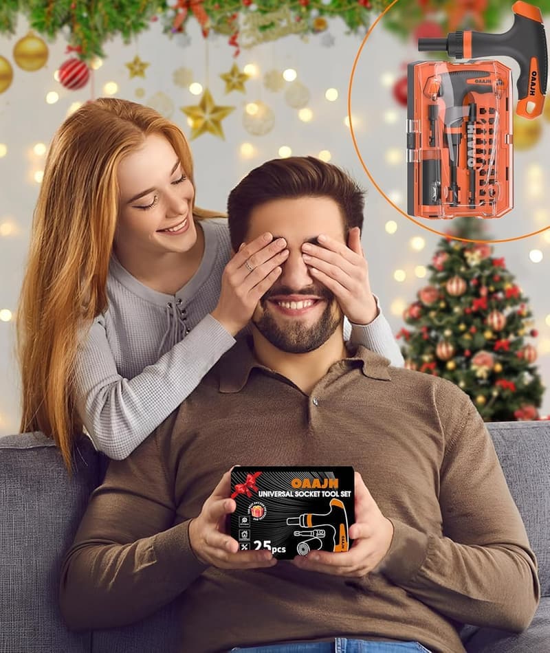 Valentine's Day T-Handle Ratchet Driver Tool Set