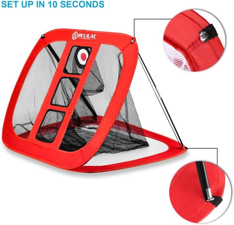 Golf Chipping Net – Indoor/Outdoor Swing Target for Golfers
