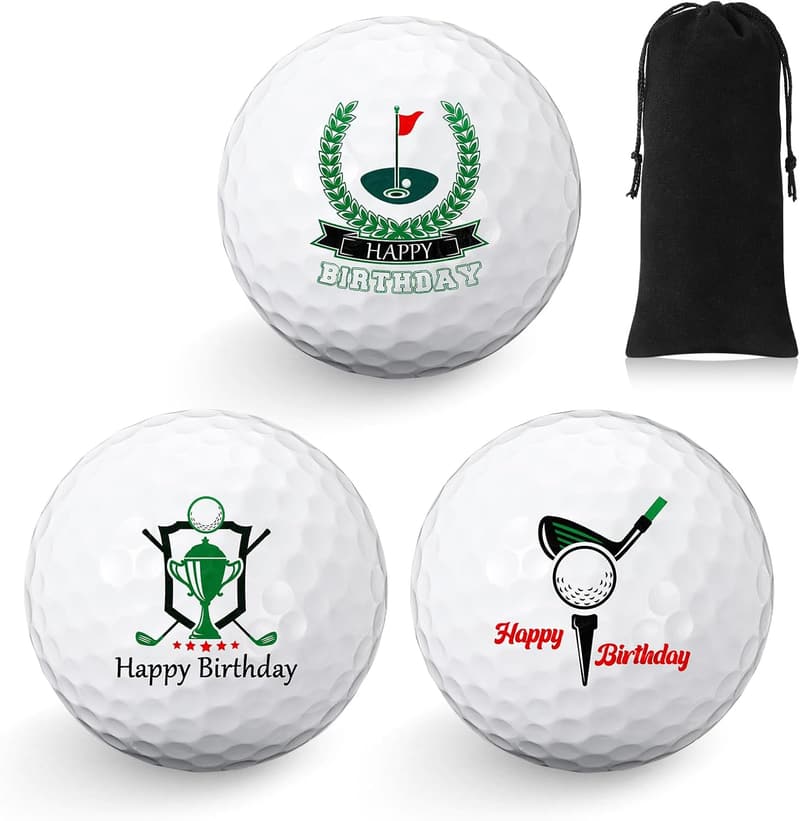 Birthday Gift: Funny Golf Ball Set for Men