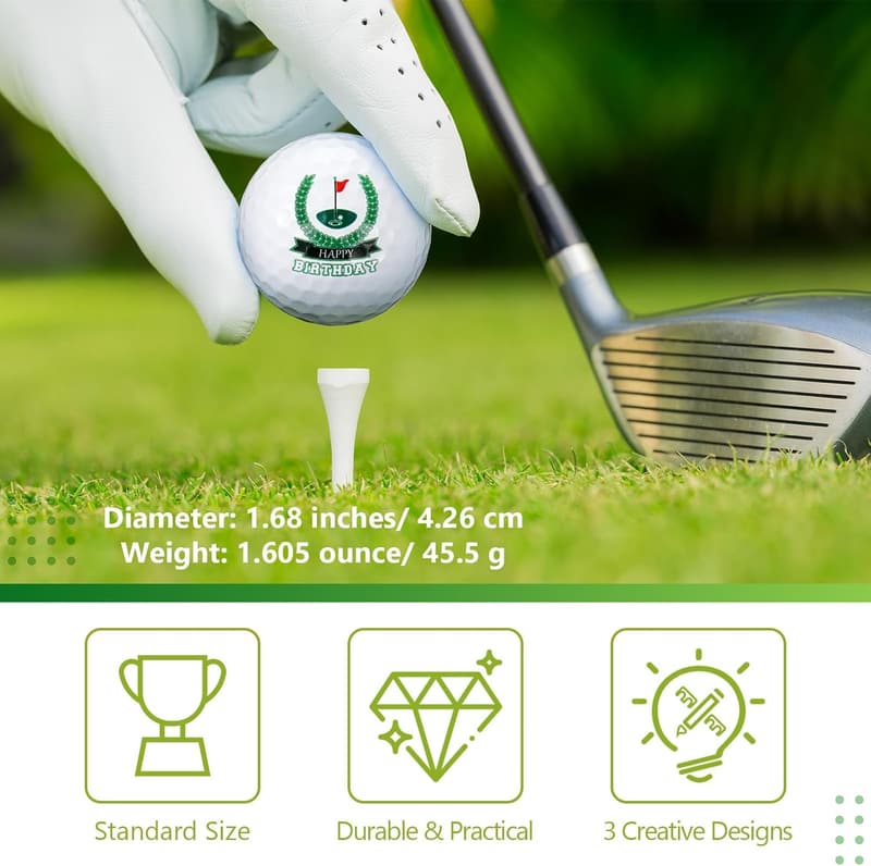Birthday Gift: Funny Golf Ball Set for Men