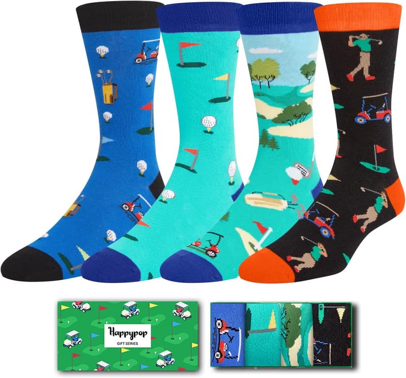 Golfing Socks Stocking Stuffers for Golfers