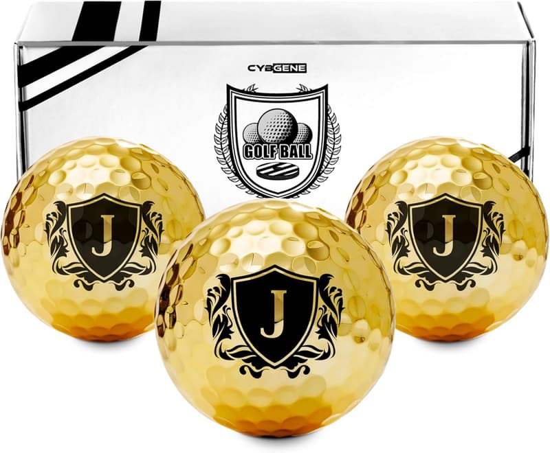 Birthday Golf Gifts: Personalized Colored Golf Balls