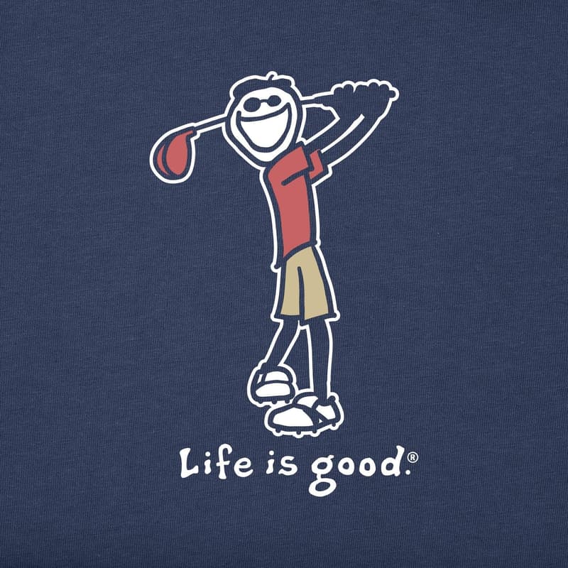 Golf Jake Men's Cotton Tee, Short Sleeve Graphics