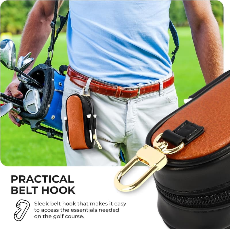Golf Accessories Set with Divot Knife & Carry Case