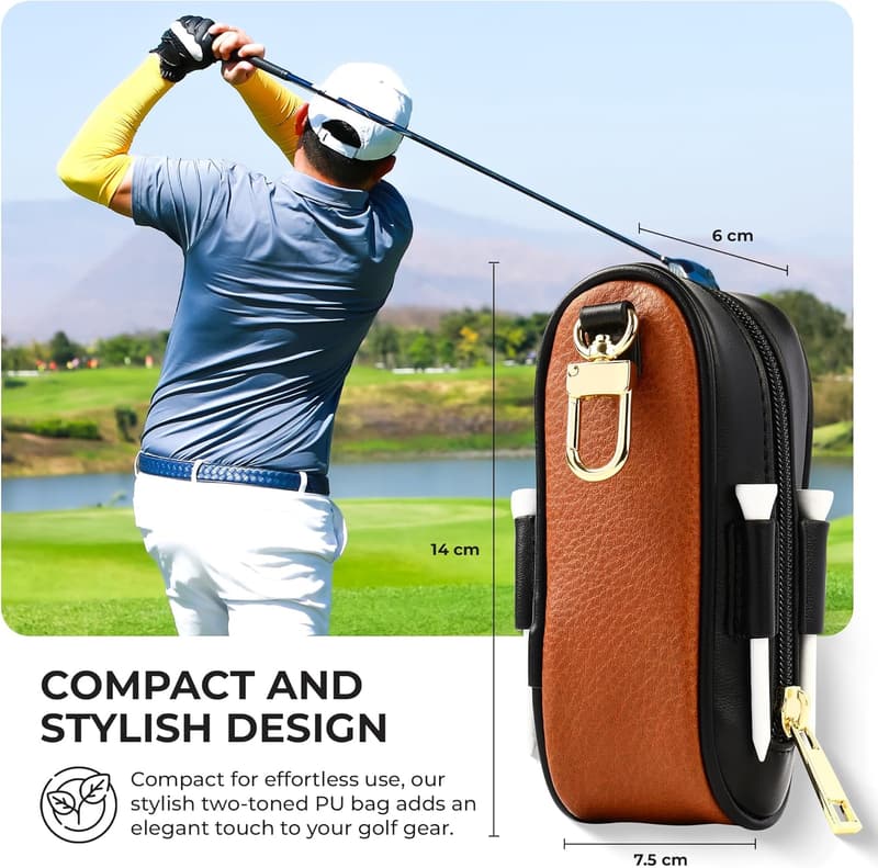 Golf Accessories Set with Divot Knife & Carry Case