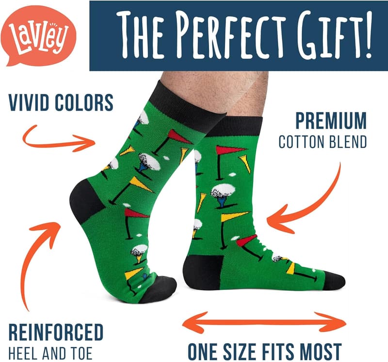 Funny Socks Gift for Men, Women & Teens