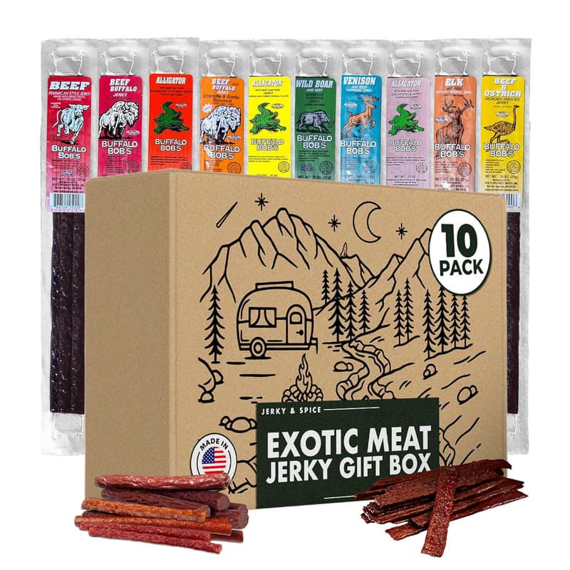 Exotic Game Jerky Gift Pack for Men
