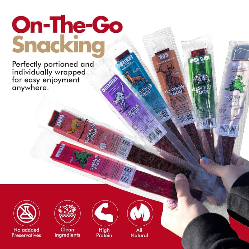 Exotic Game Jerky Gift Pack for Men