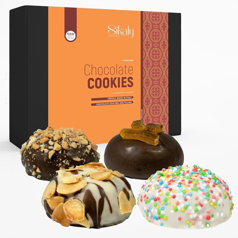 St. Patrick’s Day Biscotti Gift Box – Italian Chocolate Treats