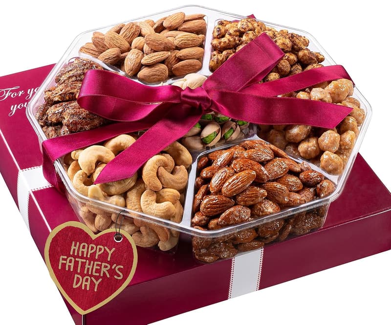 Father's Day Gourmet Nuts Gift Box for Family