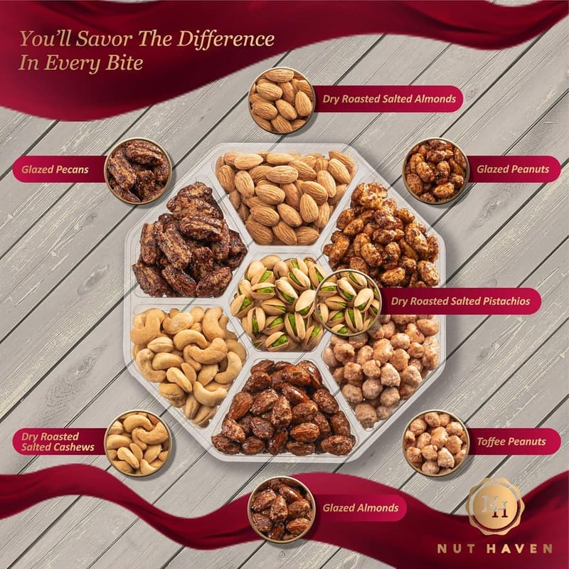 Father's Day Gourmet Nuts Gift Box for Family
