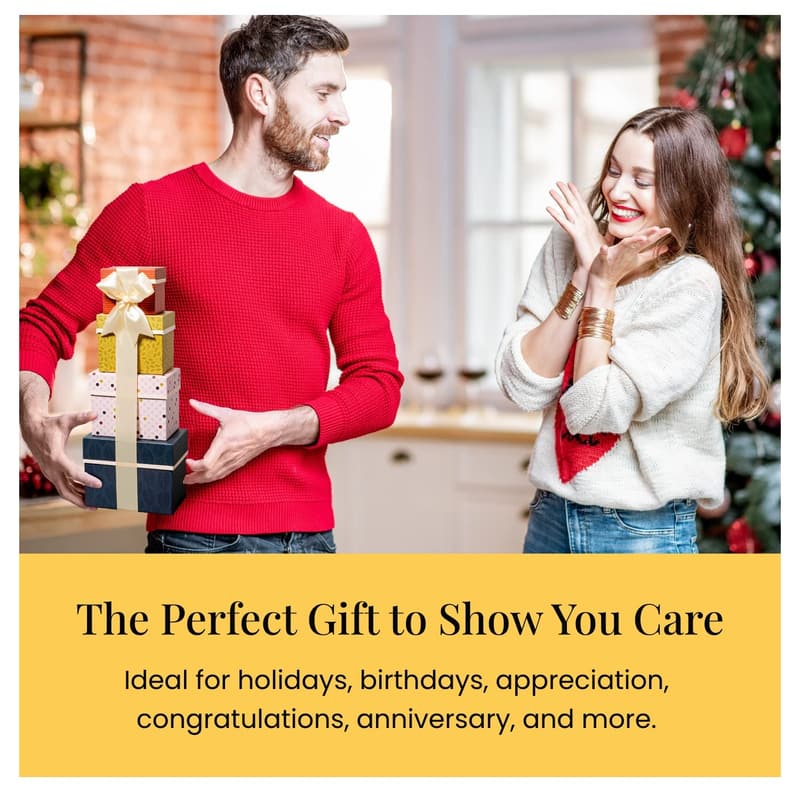 Birthday Gift Basket Tower for Men & Women
