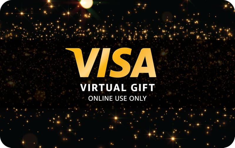 Visa Virtual $100 eGift Card for Online Use
