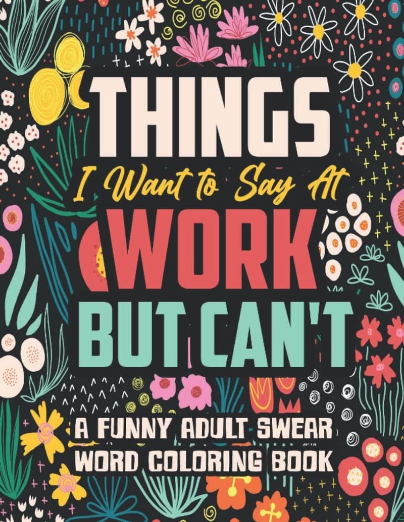 Adult Swear Word Coloring Book ✦ Stress Relief