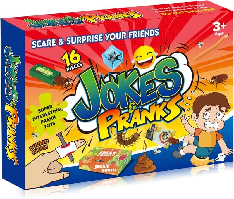 Kids' Prank Kit: 20 Practical Joke Set