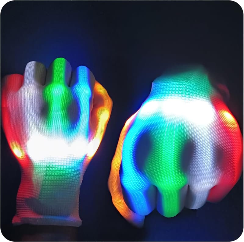 Kids' LED Rave Gloves