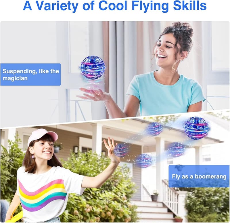 Flying Orb Spinner: Kids & Teens Hover Ball Toy