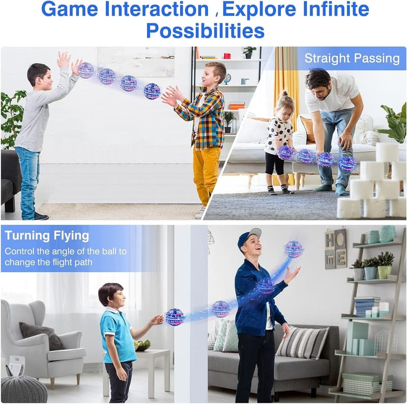 Flying Orb Spinner: Kids & Teens Hover Ball Toy