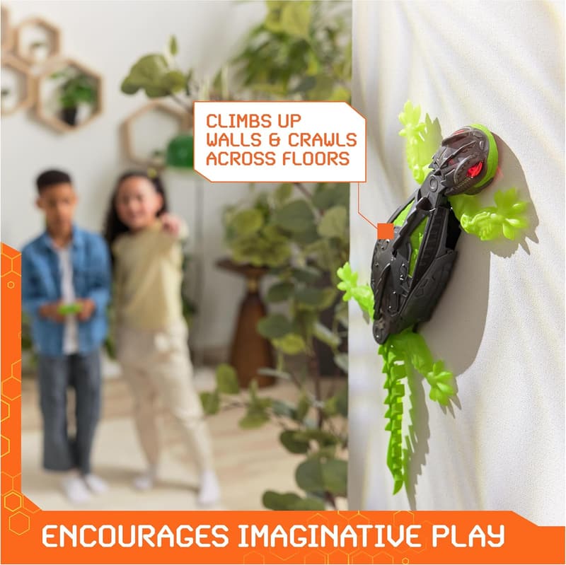 Rechargeable Wall-Climbing RC Robot for Kids