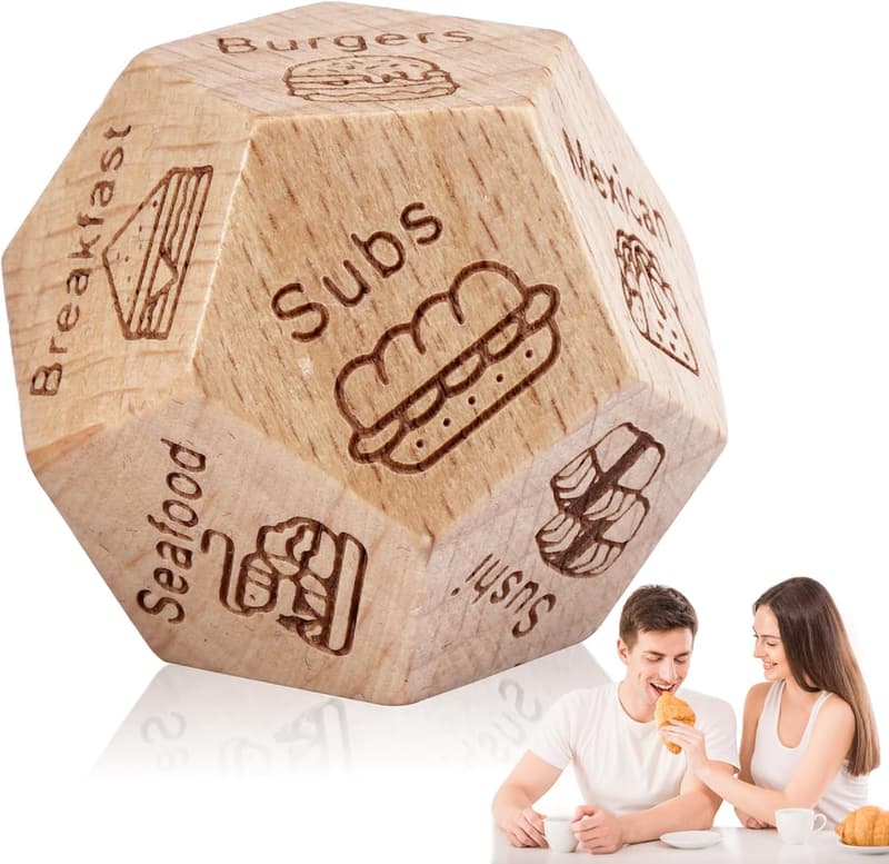 Date Night Food Dice – Couples Gift