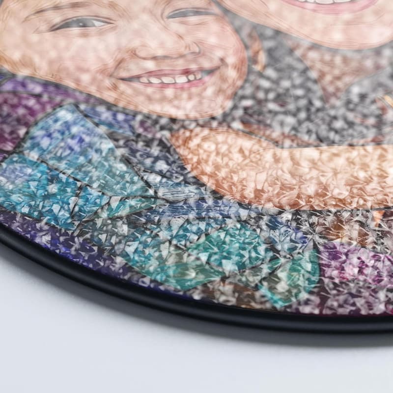 Father's Day Personalized Photo Suncatcher