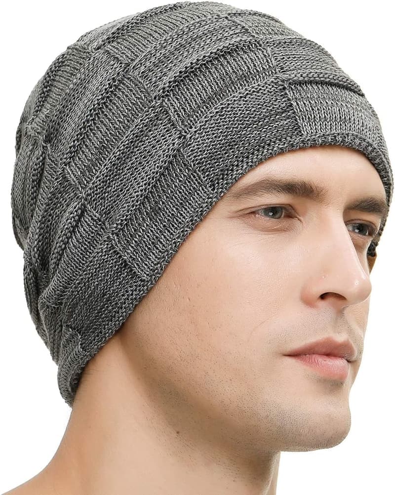 Men's Winter Knit Beanie Hat