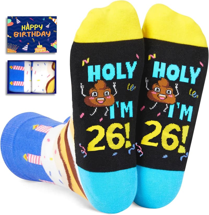 Birthday Socks for 26-30 Year Olds