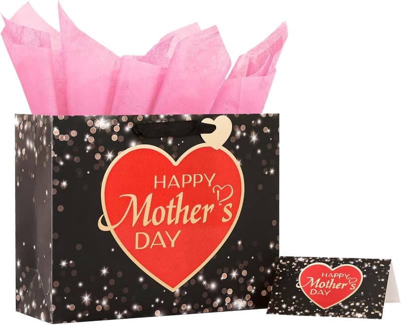 Mother's Day Gift Bag with Cards & Tissue
