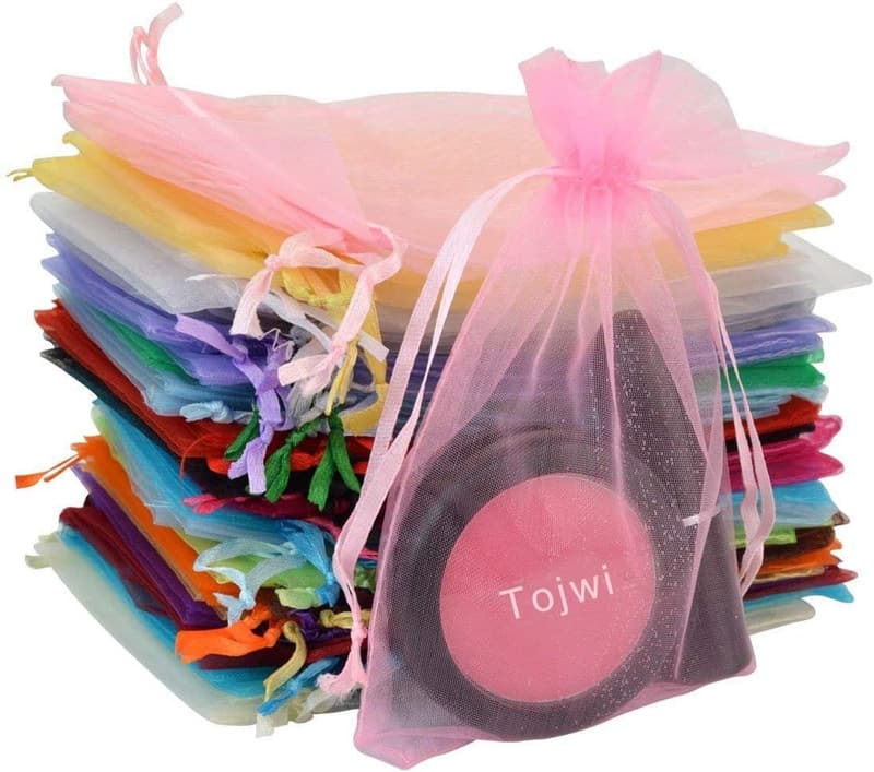 Wedding Favor Organza Bags, 3.54
