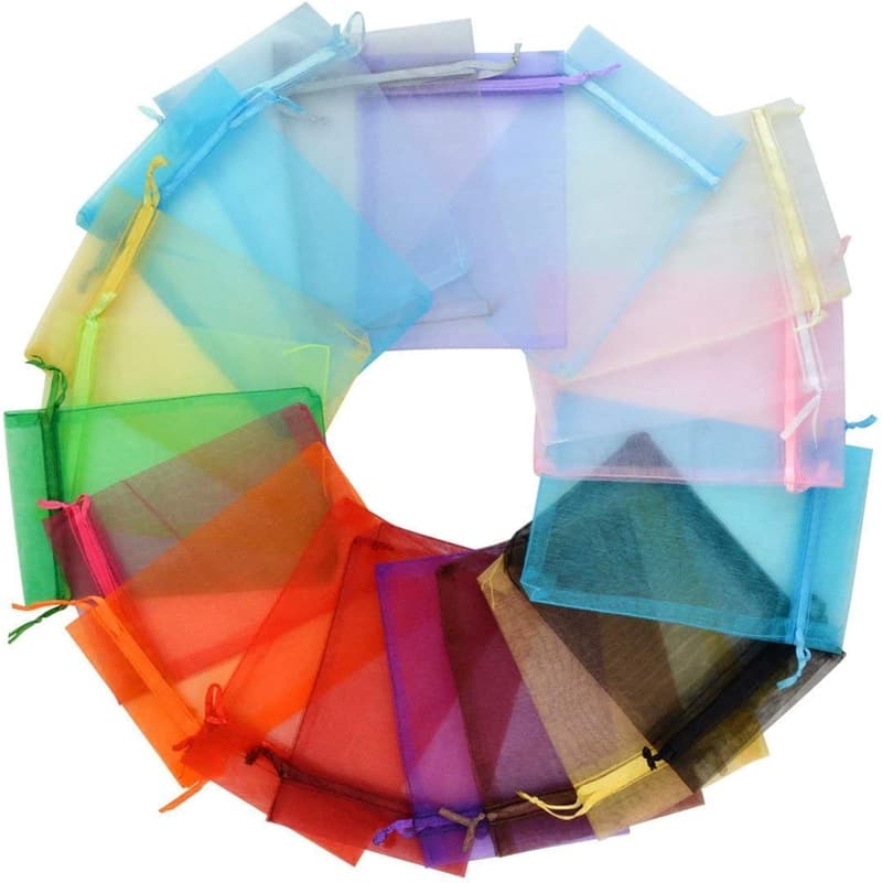 Wedding Favor Organza Bags, 3.54