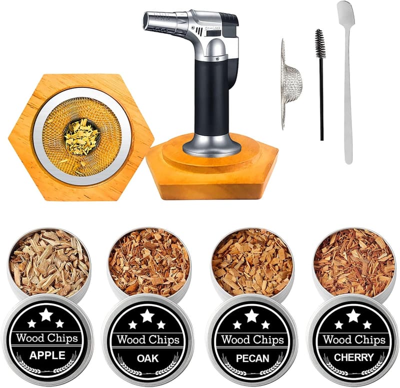 Father's Day Bourbon Cocktail Smoker Kit with Torch