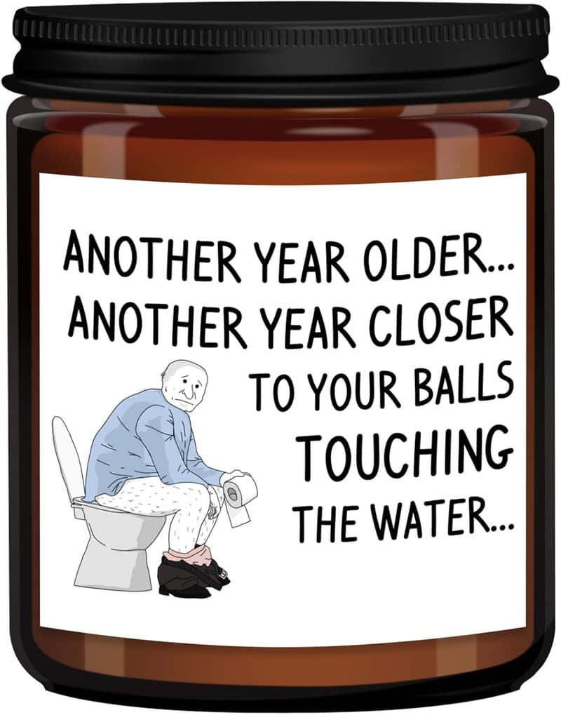 65th Birthday Candles for Men