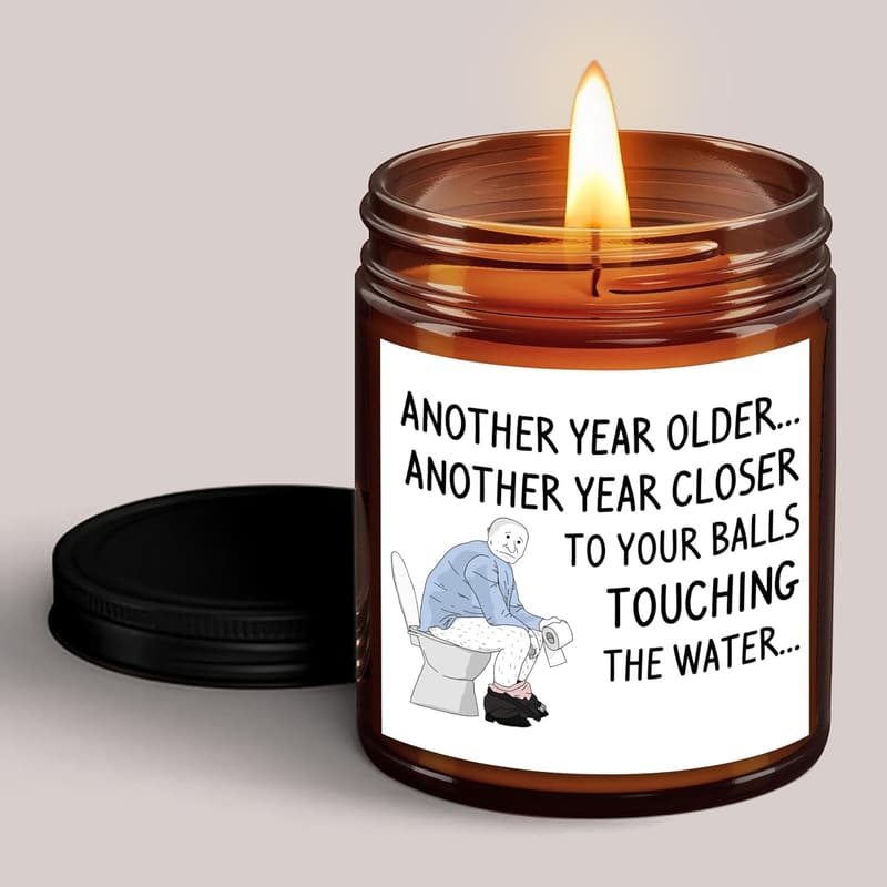 65th Birthday Candles for Men