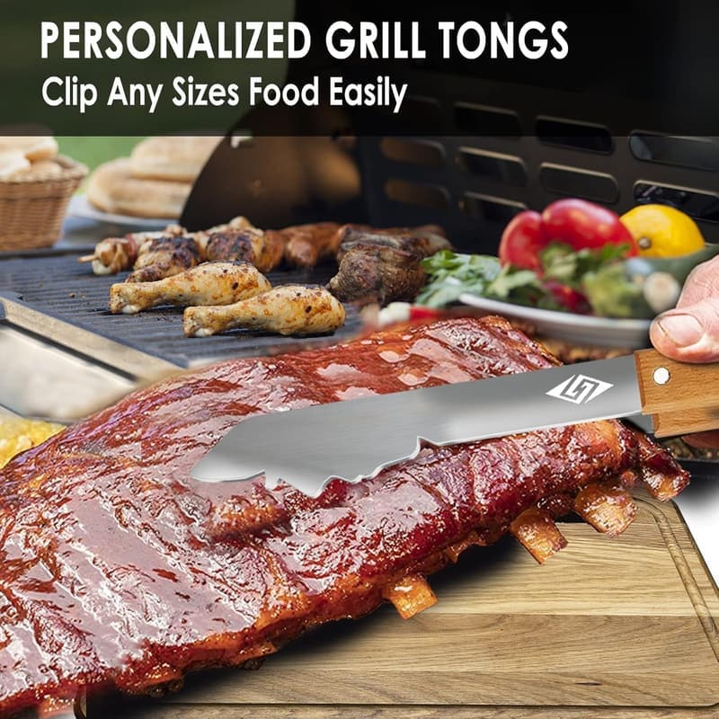 Men's BBQ Grill Tool Set - Extra Long Accessories