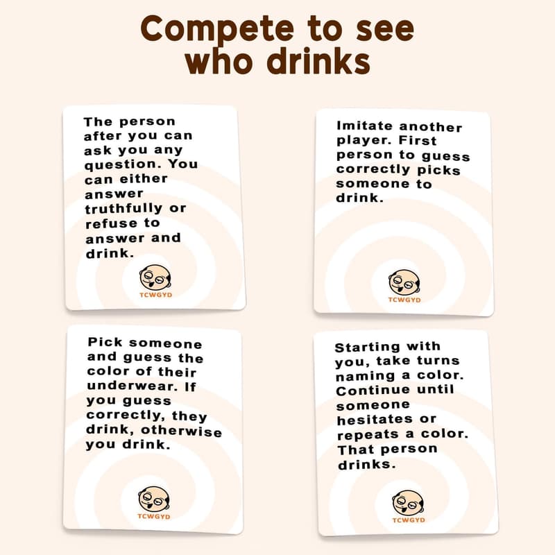 Party Drinking Game: 