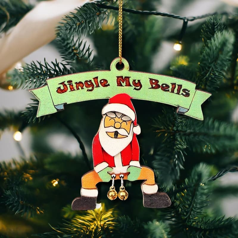 Christmas Wooden Ornaments for Adults
