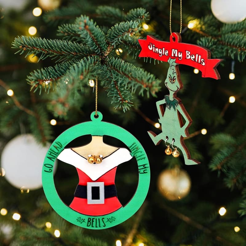 Christmas Wooden Ornaments for Adults