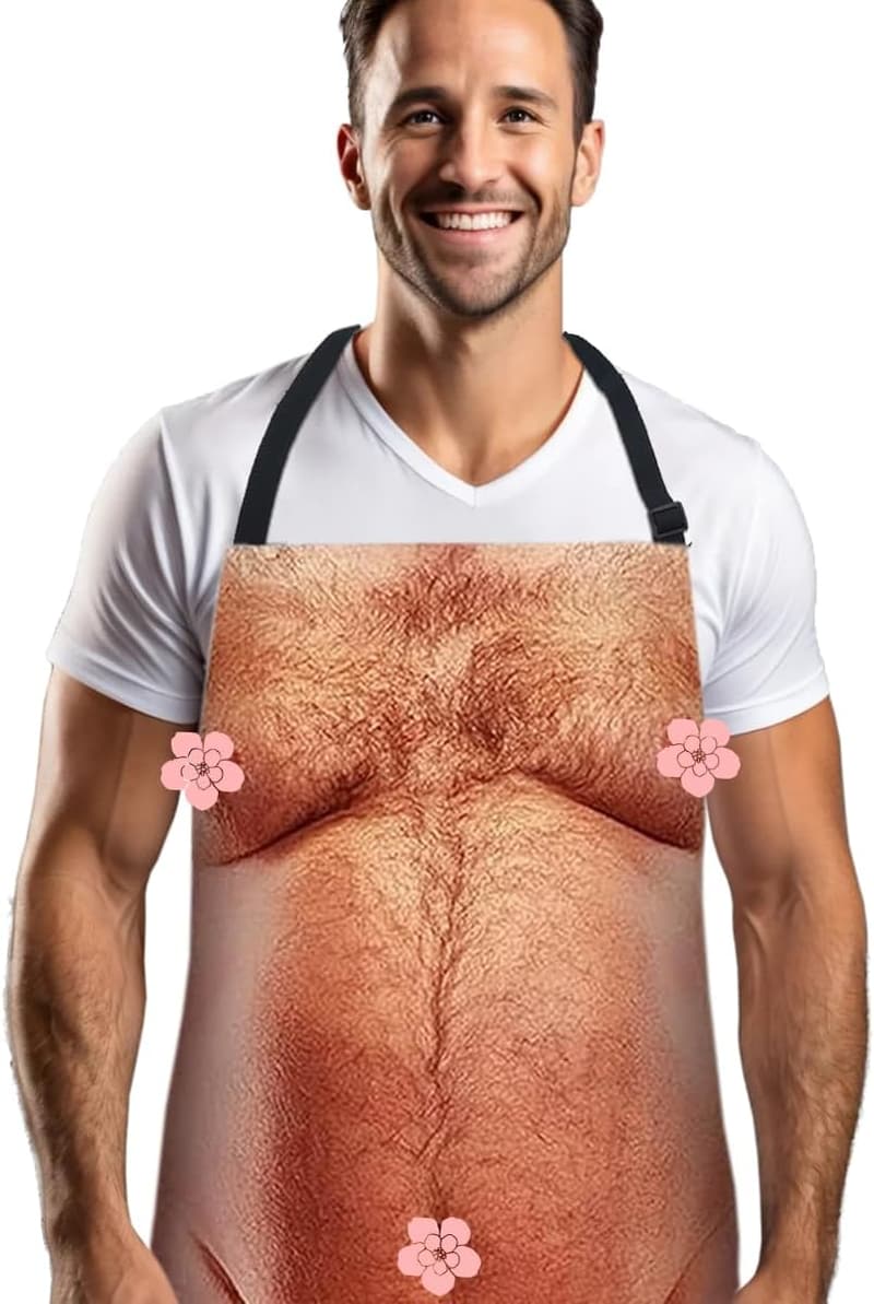 Father's Day Adjustable BBQ Apron for Men