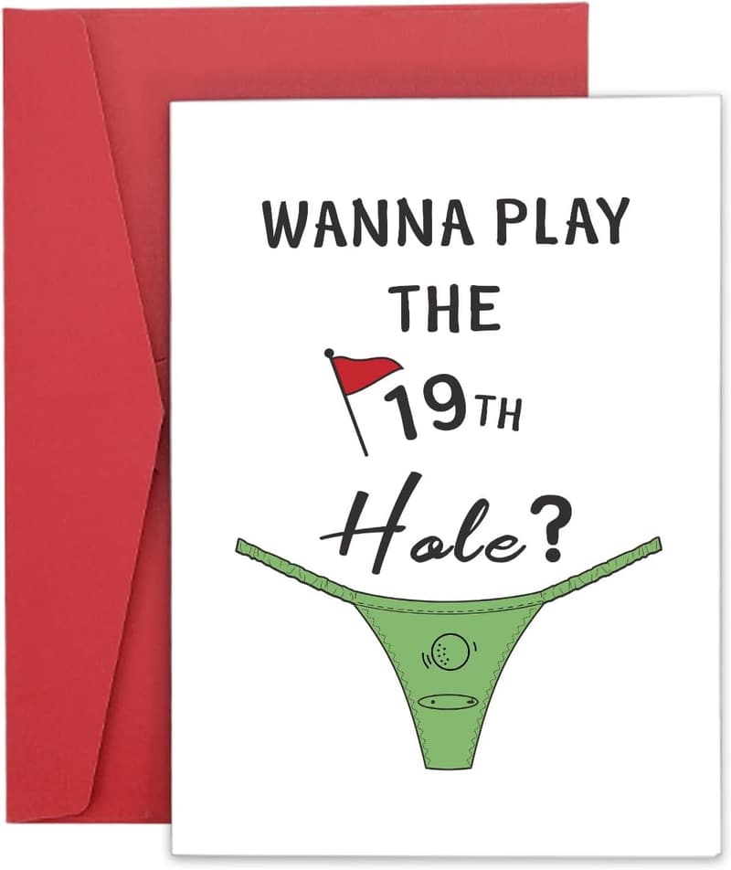 Birthday Golf Lover Card for Men