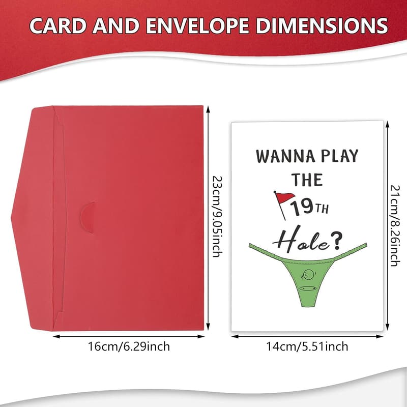 Birthday Golf Lover Card for Men