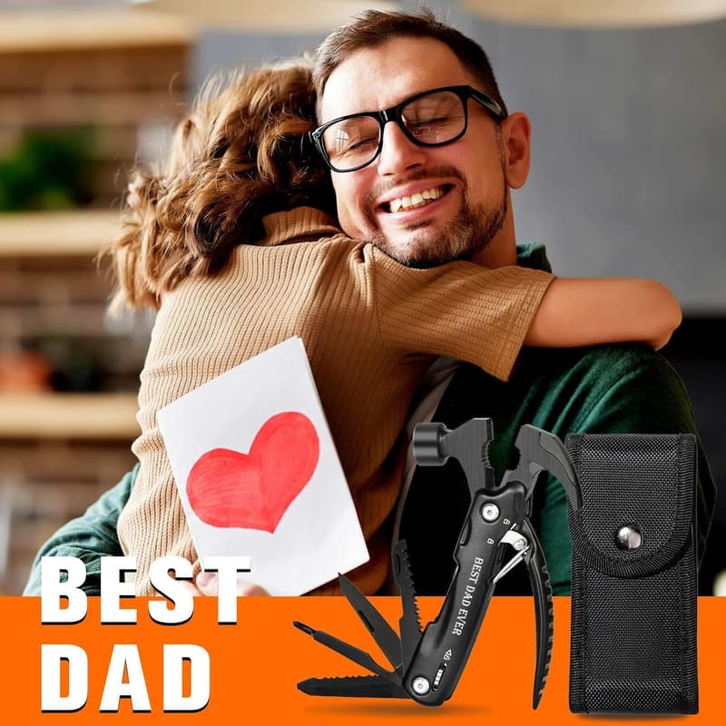Father's Day Mini Hammer Multitool for Dad