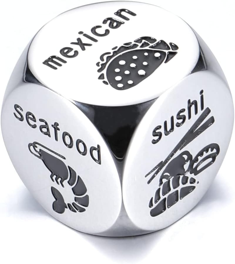 Valentine's Day Food Dice for Couples