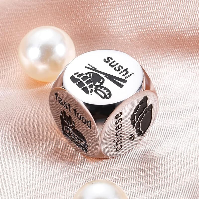 Valentine's Day Food Dice for Couples