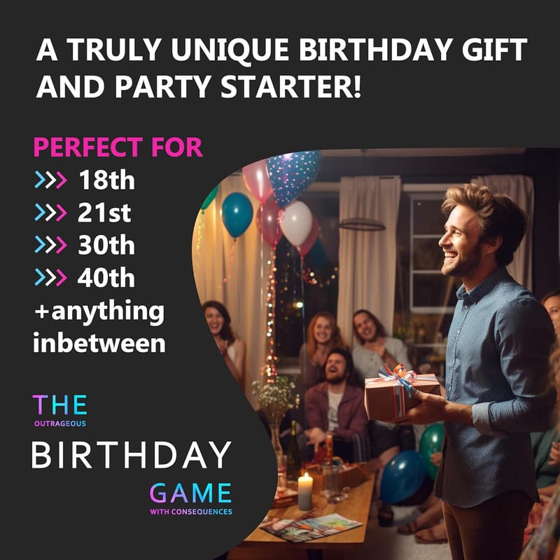 Birthday Card Game for Adults