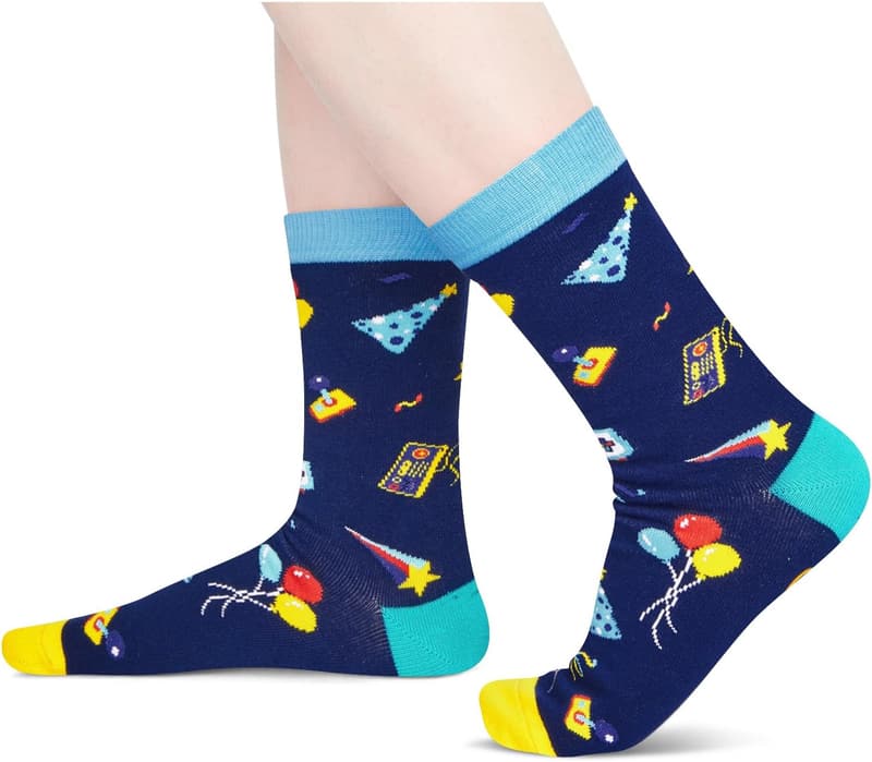 Birthday Socks Gift for Men and Women