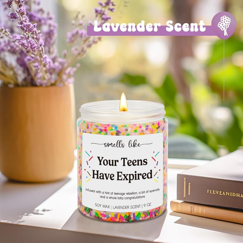 20th Birthday Candle Gift for Women & Men