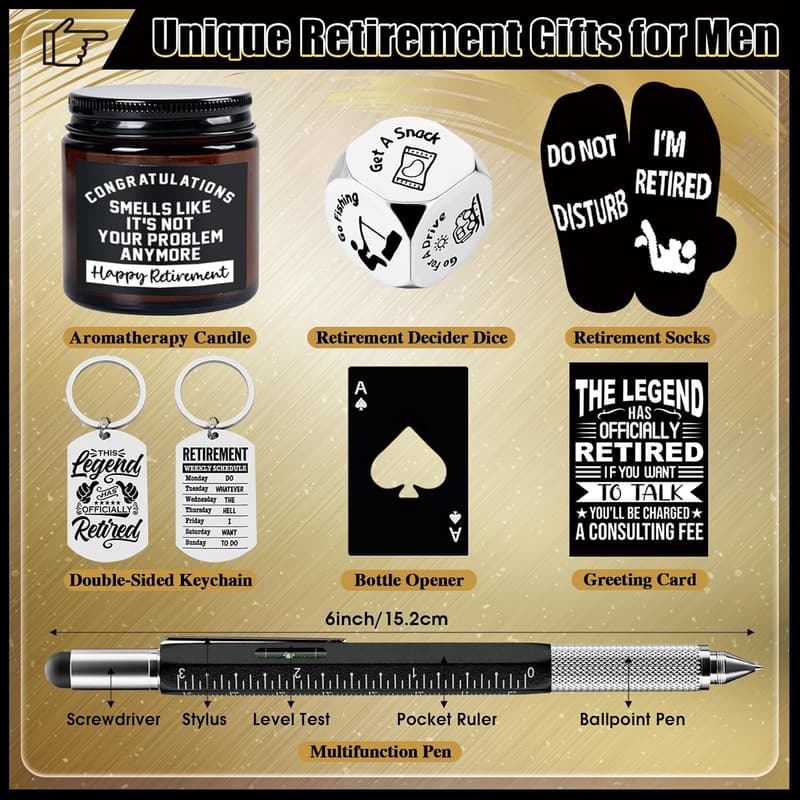 Retirement Gift Set: Insulated 20 Oz Stainless Tumbler